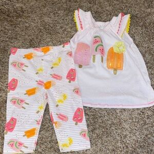 Mud Pie Pink Toddler Outfit